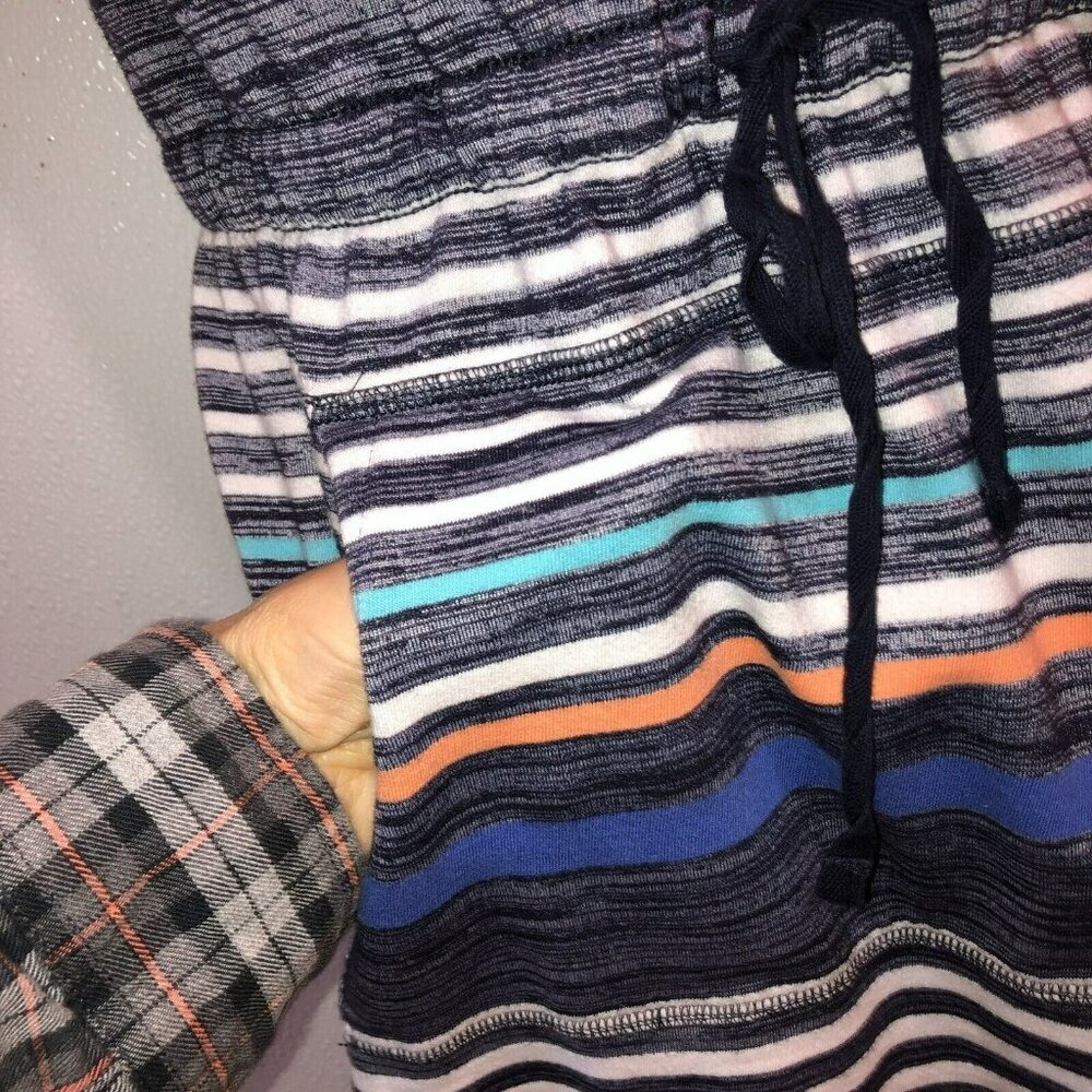 T By Talbots Small Multicolor Stripe Shift Dress … - image 7